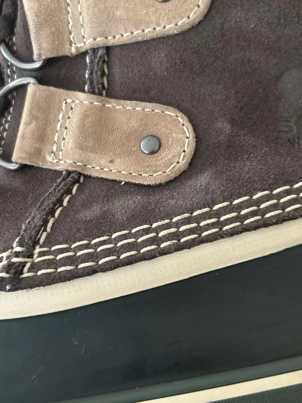 Sorel Joan Of Arctic Women's Brown Winter Snow Boots Fur Lined Waterproof Sz8